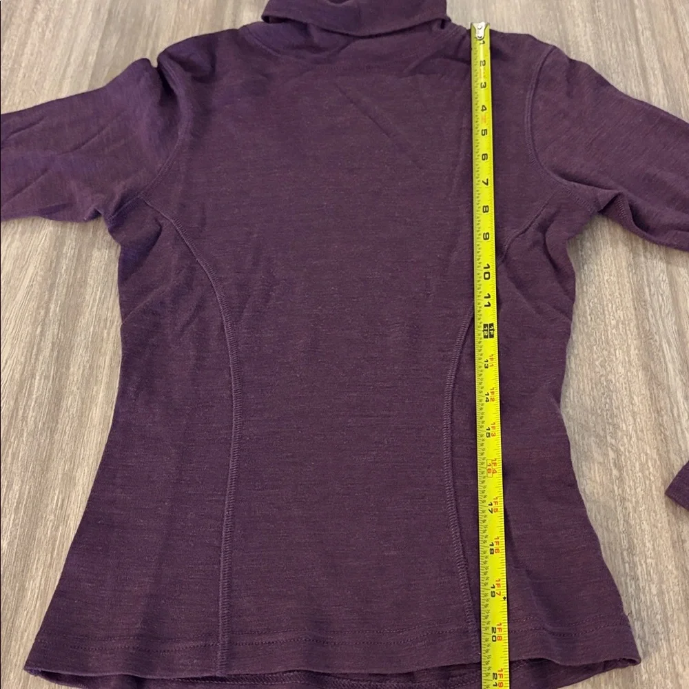 Smartwool Merino Wool Long Sleeve Turtleneck Top Size XS Women’s Shirt - Picture 6 of 7